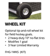 (#FHG‐2ALPKG) Field Hockey Goal Package (2 in. x 2 in. Square Aluminum with Bottom Boards) ‐ Official (7 ft.H x 12 ft.W x 4 ft.D) ‐ NFHS, NCAA, FIH Compliant