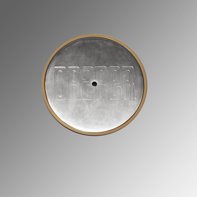 5" Chrome Plated Floor Cover Plate Assembly - Sport Biz