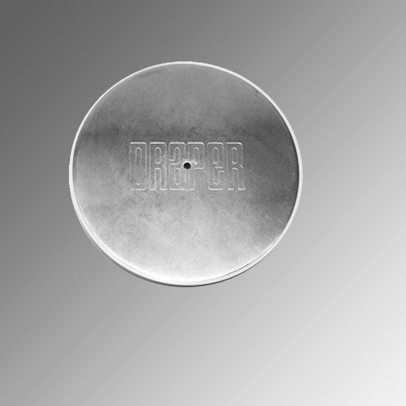 8" Chrome Plated Floor Cover Plate Assembly - Sport Biz