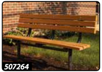 Permanent Park Benches - Sport Biz