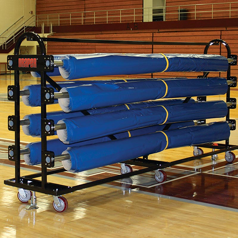 Gym Floor Cover Storage Cart - Sport Biz