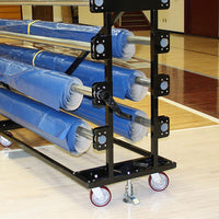 Gym Floor Cover Storage Cart - Sport Biz