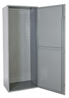 Uniform Exchange Locker - 1-Wide - Dark Grey - Assembled