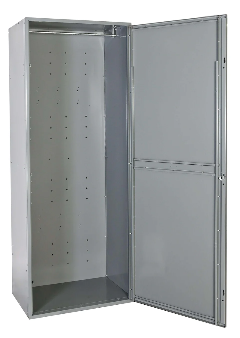 Uniform Exchange Locker - 1-Wide - Dark Grey - Assembled
