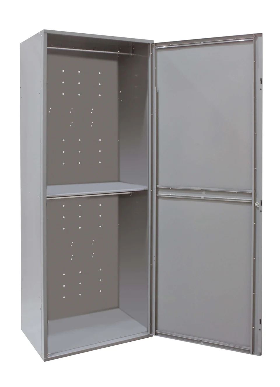 Uniform Exchange Locker - 1-Wide - Dark Grey - Assembled