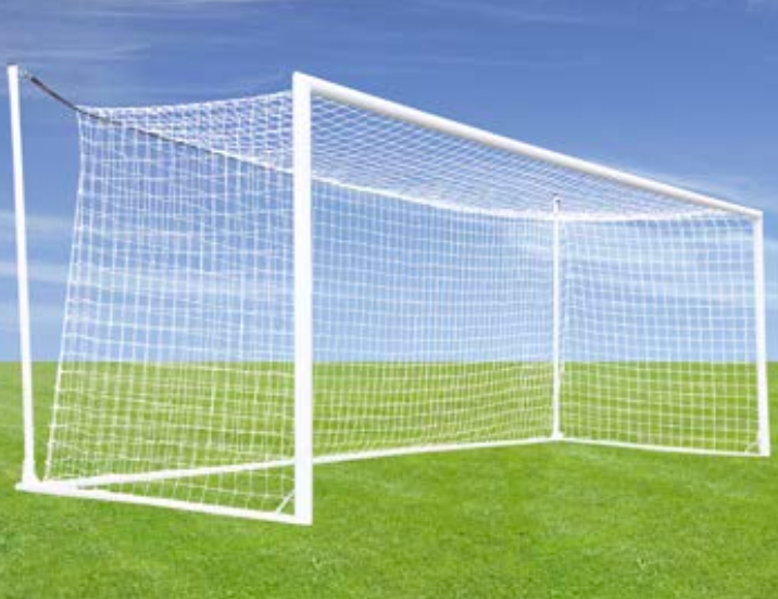 (#SGP-850) Soccer Goals ‐ NovaTM World Cup Goal (8 ft.H x 24 ft.W x 7 ft.B x 8 ft.D) ‐ NFHS, NCAA, FIFA Compliant (PAIR)