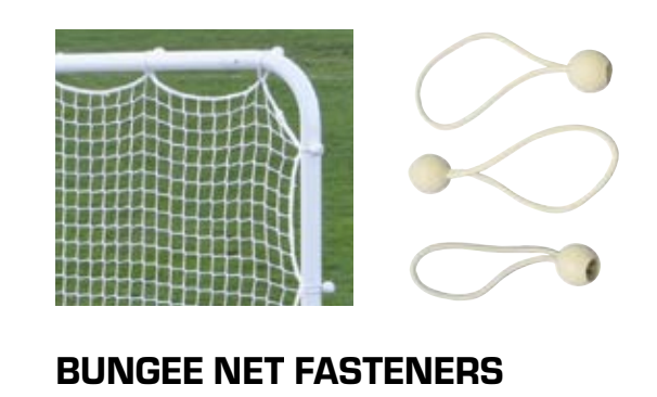 (#STGRB718B) Soccer Training Rebounder 6 in. Replacement Bungees Net Fasteners (Set of 30)
