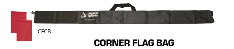 (#CFCB) Corner Flag Bag (Black)