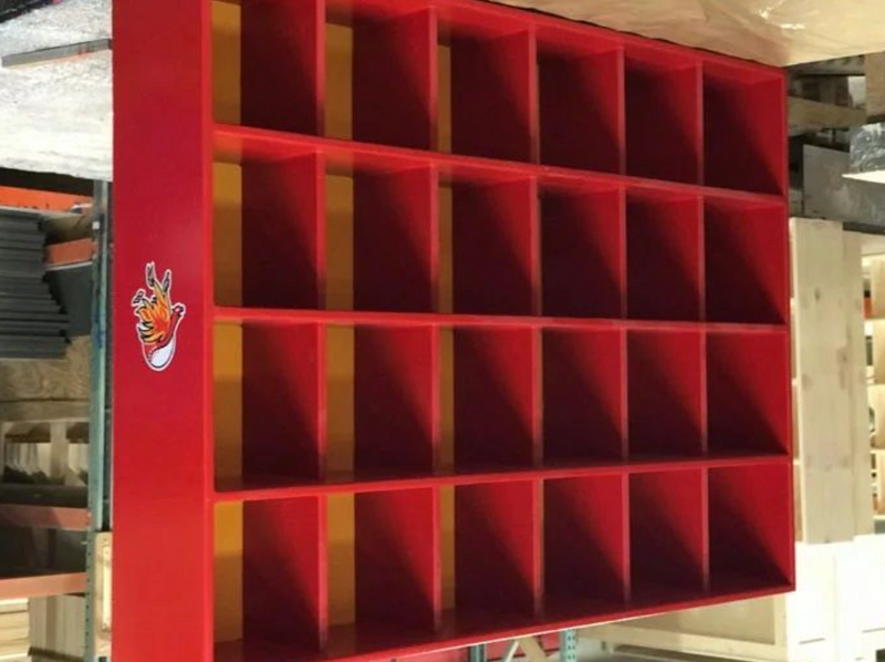 24H4 - 24 HELMET RACK (11”)