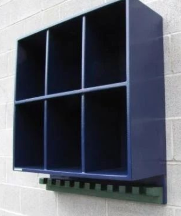 6 HELMET RACK (11”)