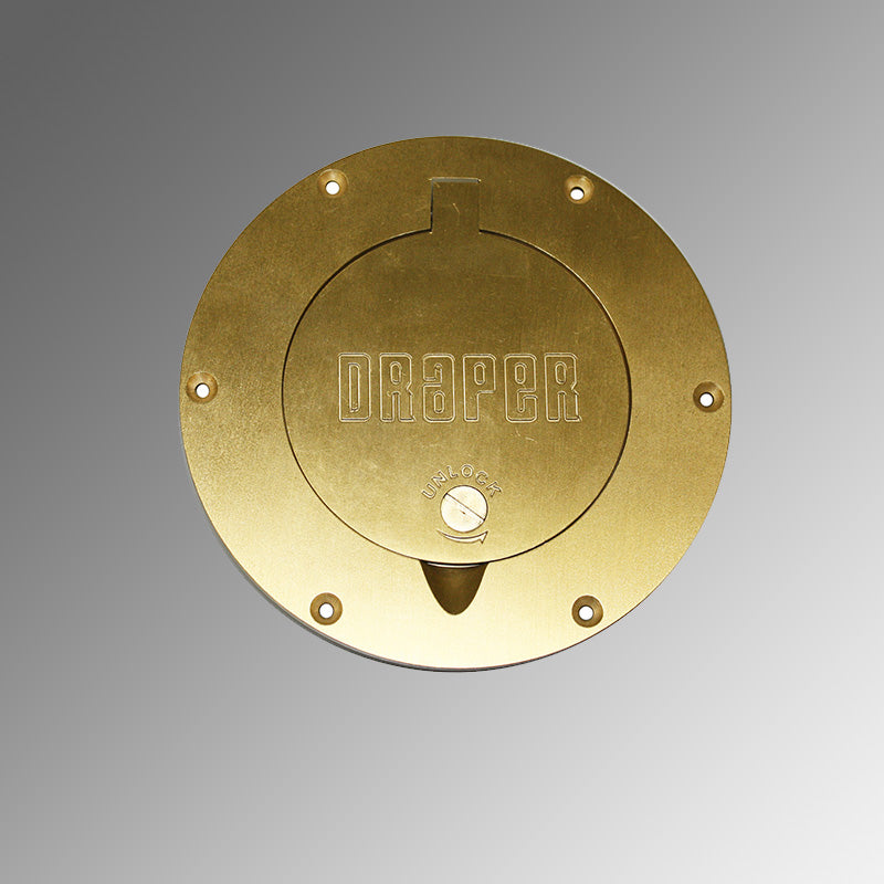 Locking Brass Cover Plate Assembly (#501035)