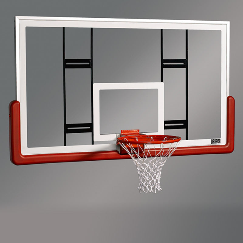 Rectangular Glass 72" x 42" (183cm x 107cm) Conversion Basketball Backboard - Sport Biz