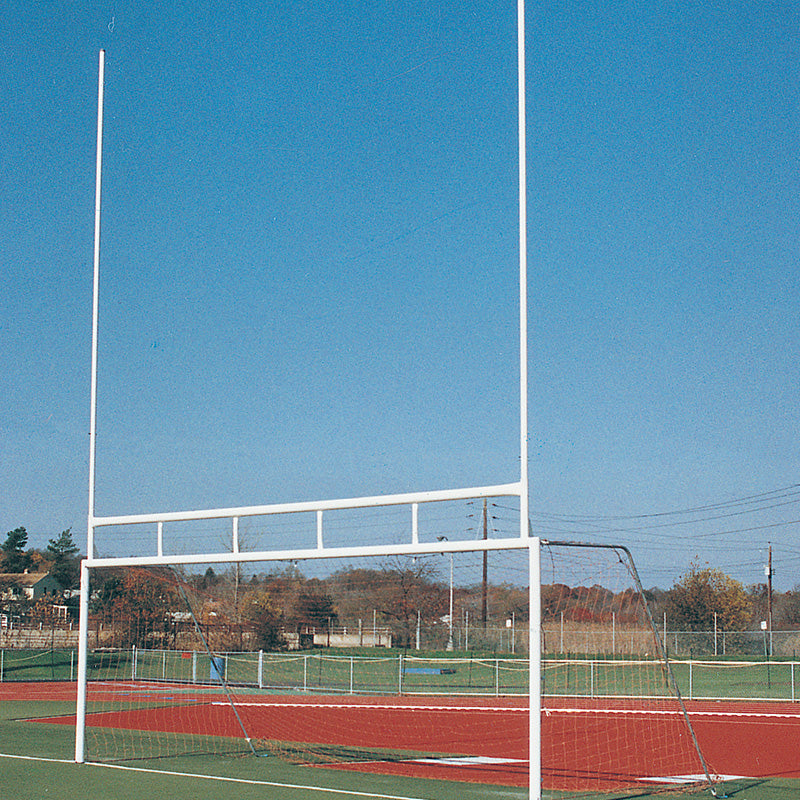 Combination Football/Soccer Goal Post with Traditional Backstays - Pai ...