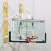 Wall-Mounted Side-Folding Basketball Backstop (DGW)