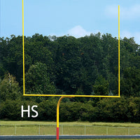 5-9/16" (141mm) Permanent/Semi-Permanent High School Goalposts