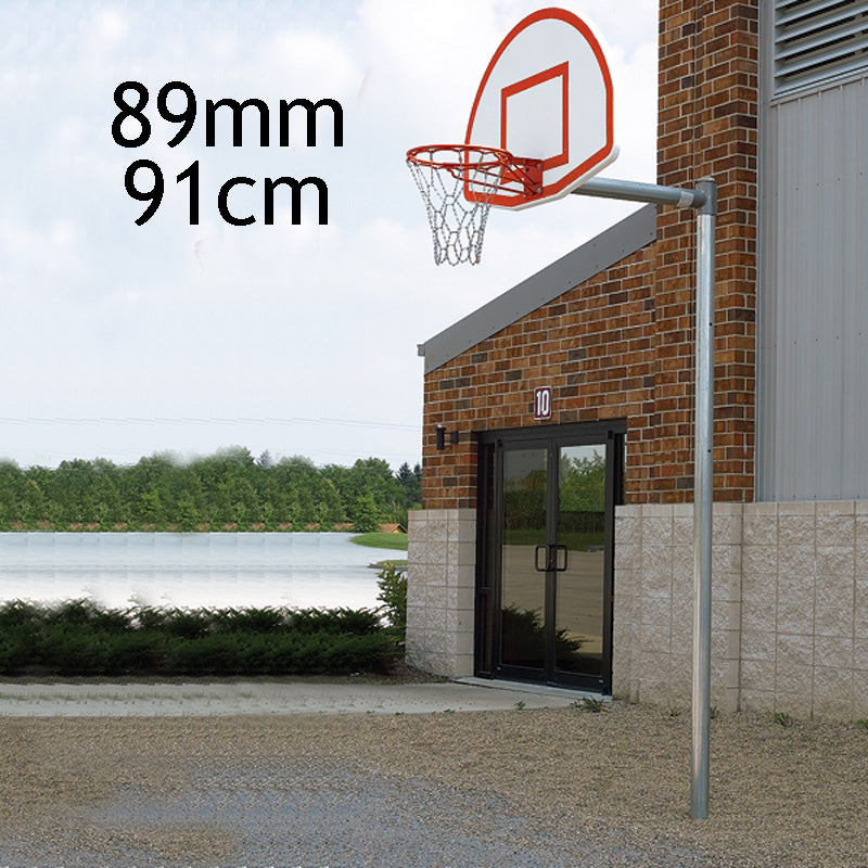 3 1/2" Straight Style Basketball Post Set - 5066XY (3' extention) - Sport Biz